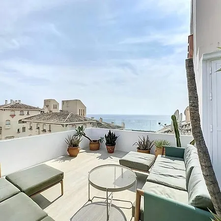 Mb.b53 - Beachfront Penthouse With Sea Views Apartmán