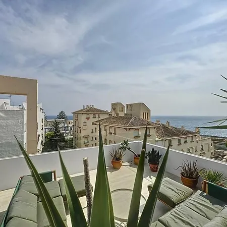Mb.b53 - Beachfront Penthouse With Sea Views Apartmán Estepona